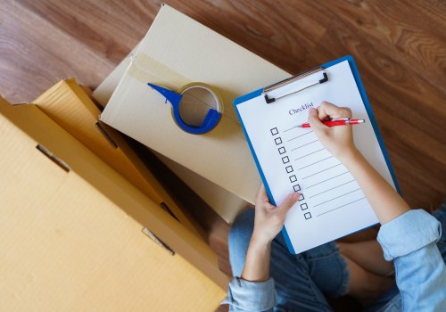 Organizing a Move Checklist and Timeline